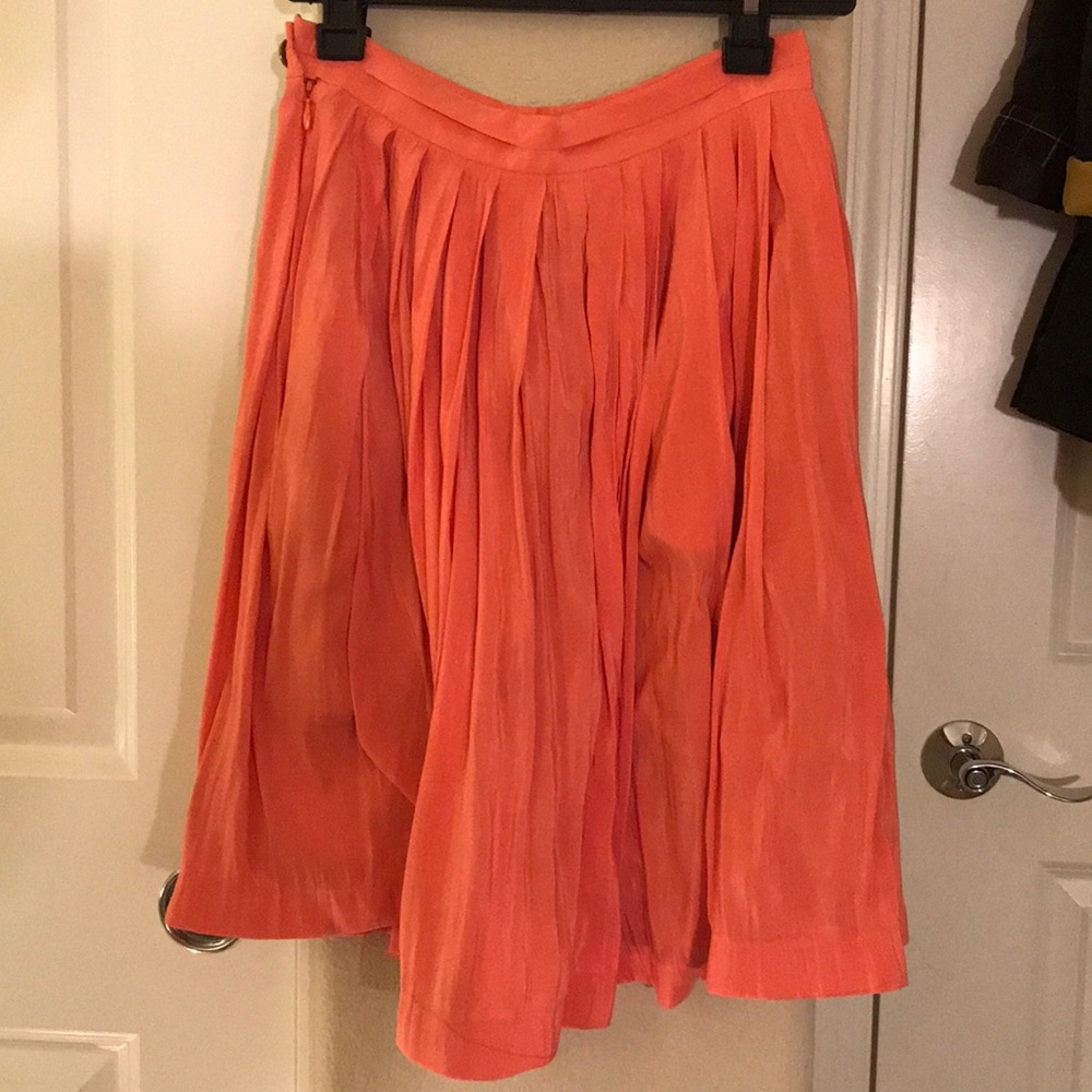 Chloe Chen Taiwanese designer silk skirt